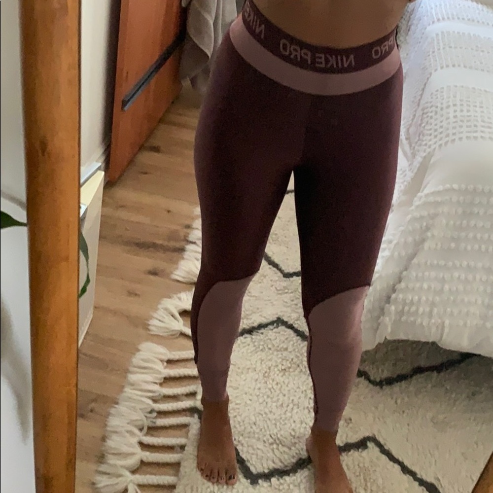 Nike Pro Two-toned Leggings NWT